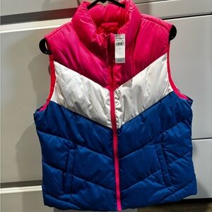 NWT GAP Retro Puffer Vest, Size L